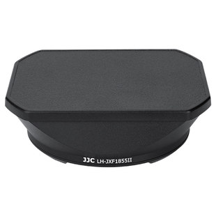 JJC 适用富士XF 18-55遮光罩XF 14mmF2.8 R镜头XT5 XT4 XT20 XT10 XT3 XT30 XS10相机镜头配件 方形复古金属