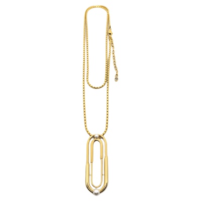 官方ALP JEWELRY霓虹上海系列施华洛水晶珍珠项链两用叠戴毛衣链