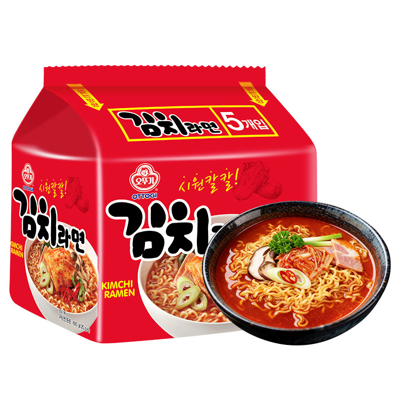 不倒翁韩国夜宵速食搭档方便面