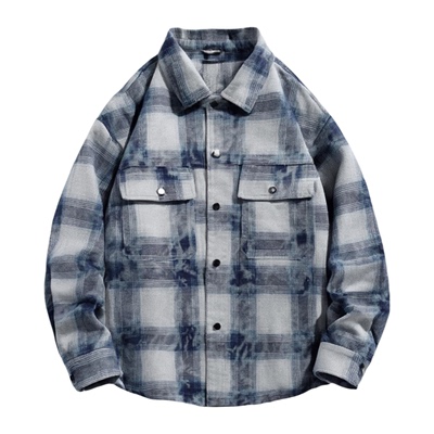 不起球不褪色夹克宽松帅气男生潮