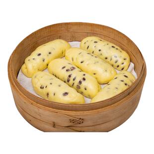玉米南瓜红豆卷1kg浙江临海白水洋馒头儿童孕妇营养早餐一盒十个