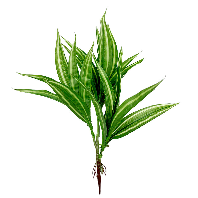 仿真叶波斯草厥类绿植墙面