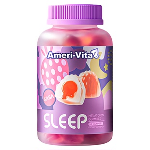 【临期】美国褪黑素软糖安瓶助眠睡眠片sleepwell退黑素amerivita