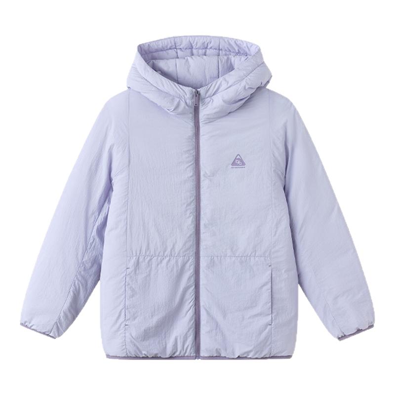 巴拉女童棉服大童保暖外套