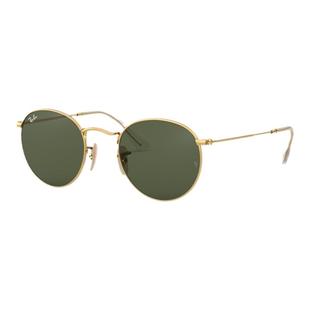 RayBan雷朋太阳镜金属圆形复古眼镜男女时尚防晒潮酷墨镜0RB3447N