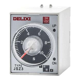 德力西时间继电器220v 24v 12v 380v jsz3f断电jsz3a-a-b通电延时