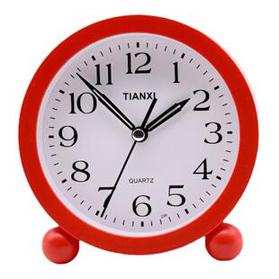 简约创意老人大字清晰学生定时钟现代圆形个性床头电子儿童小闹钟