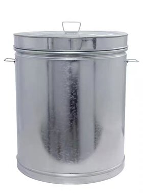 陈皮罐布袋铁桶铁仓100斤装防家用密封储粮桶防潮防虫茶叶储存