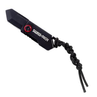 Swiss+Tech户外不锈钢迷你折叠小刀随身便携拆快递刀开箱刀钥匙扣