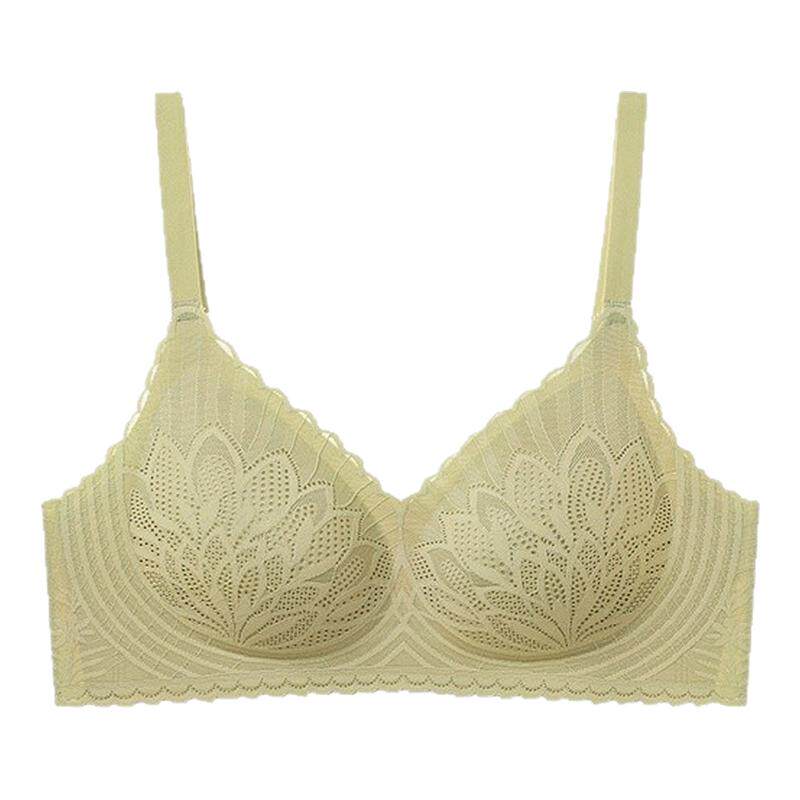 小胸3D立体杯无痕内衣女大胸显小无钢圈舒适透气聚拢承托蕾丝文胸