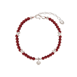 ASTRALIS·隐星｜蝴蝶红玛瑙手链女复古显白串珠手饰小众高级手串