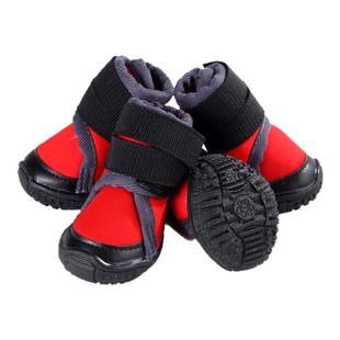 佳美乐大狗春秋季宠物鞋萨摩耶中大型犬户外防滑狗鞋子不掉脚雨鞋