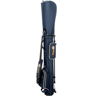 美国PGA高尔夫球包轻便支架枪包skinny bag便携防水半套8支杆球包