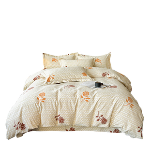 秋冬全棉磨毛被套单件229x230cm加厚保暖248x248纯棉被罩220x250