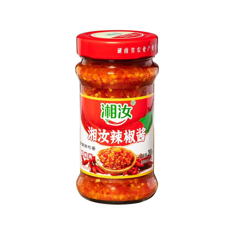 湘汝香辣辣椒酱280g湖南农家自制手工微辣剁椒鱼头拌面拌饭酱辣酱
