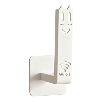 wifi墙壁电视挂墙上机顶盒路由器放置架置物收纳盒免打孔托架支架