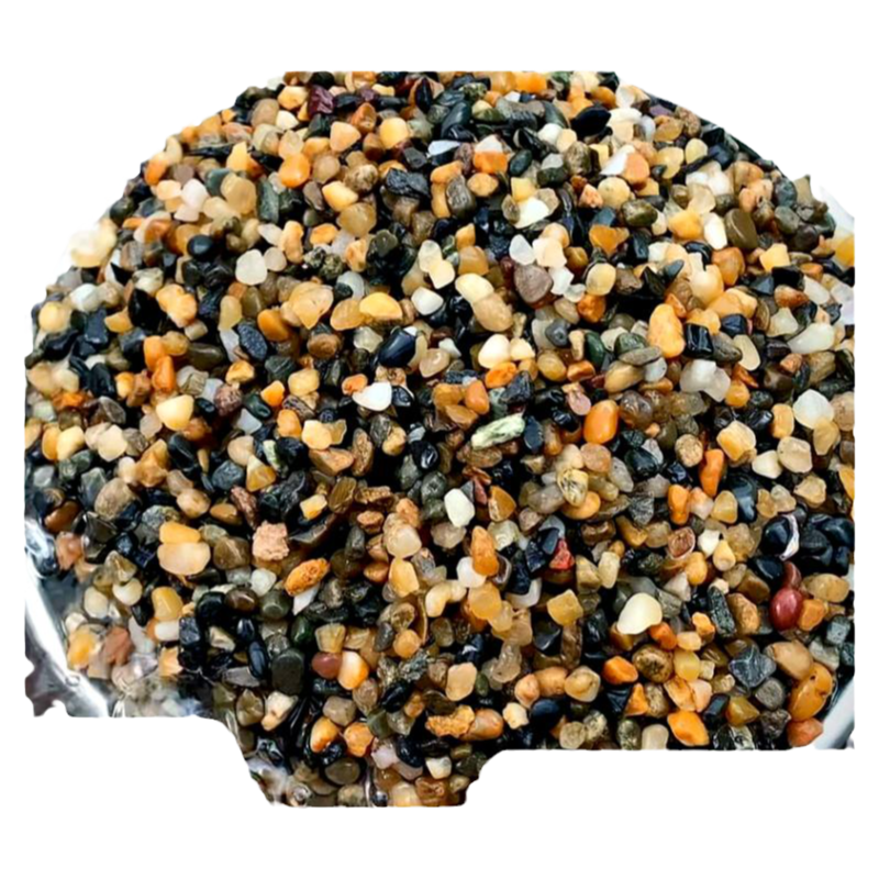 天然溪流石鱼缸专用生态鱼缸乌龟造景水族垫底砂大块古法养鱼滤材