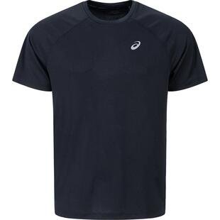 ASICS亚瑟士官方正品男子吸湿快干跑步短袖T恤柔软舒适运动T恤