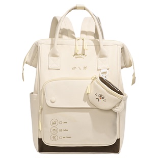 书包女校园少女初中高中大学生背包高颜值大容量日系妈咪包双肩包