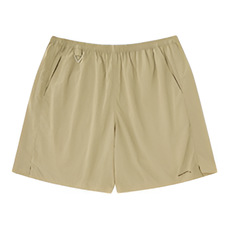 warmtrees皱感纬弹轻量透气速干基础短裤2026年夏新款男士休闲裤