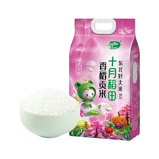 25年新米十月稻田大米香稻贡米5kg东北大米饭团寿司用米10斤官方