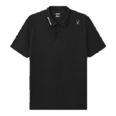 SPYDER夏季新品男子TRAINING凉感透气休闲运动短袖POLO衫25ES463M