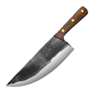 龙泉锻打杀猪专用刀具分割猪肉商用肉联厂老式屠夫卖肉扒皮剃肉刀