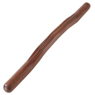 高档檀木擀筋棒开背一根全身通用按摩棒工具赶筋经络干筋棍刮痧棒
