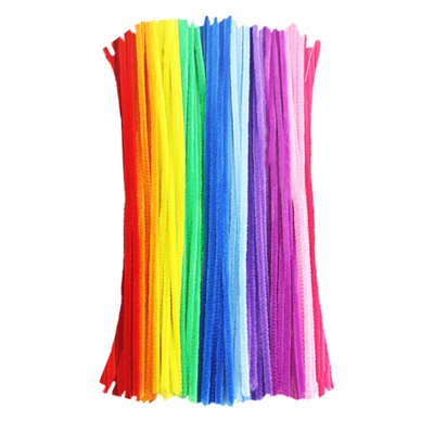 毛绒花束全套彩色手工