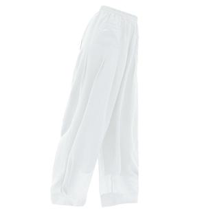 爱暇步2025新款瑜伽裤女外穿特别白色阔腿中式棉麻禅意灯笼裤九分