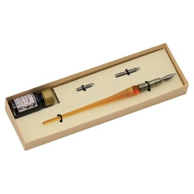 威尼斯琉璃进口金箔蘸水笔礼盒装