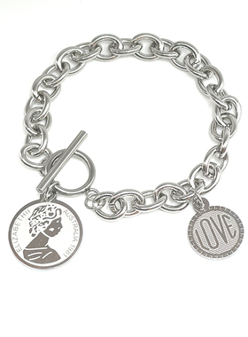 crivla小众设计新手链ins潮钛钢