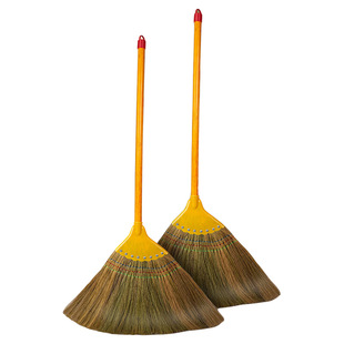 芒草扫把家用扫地笤帚软毛不粘头发老式农村耐用高粱单个扫帚室内