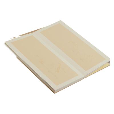 六品堂宣纸蜡染册页双层加厚