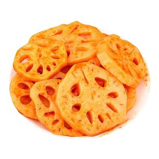 谭一刀藕片香辣烧烤脆藕丁莲藕片即食休闲解馋零食品休闲小吃下饭