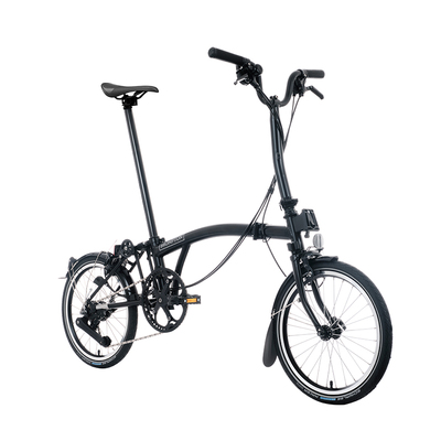 小布折叠自行车4速经典黑