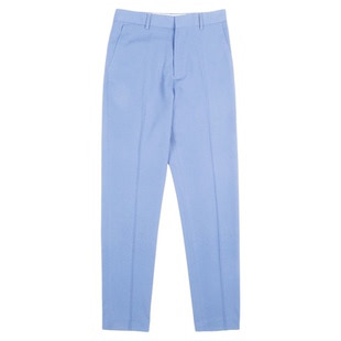 免烫西裤男长裤春秋季修身垂感商务正装小脚直筒休闲裤白色西装裤