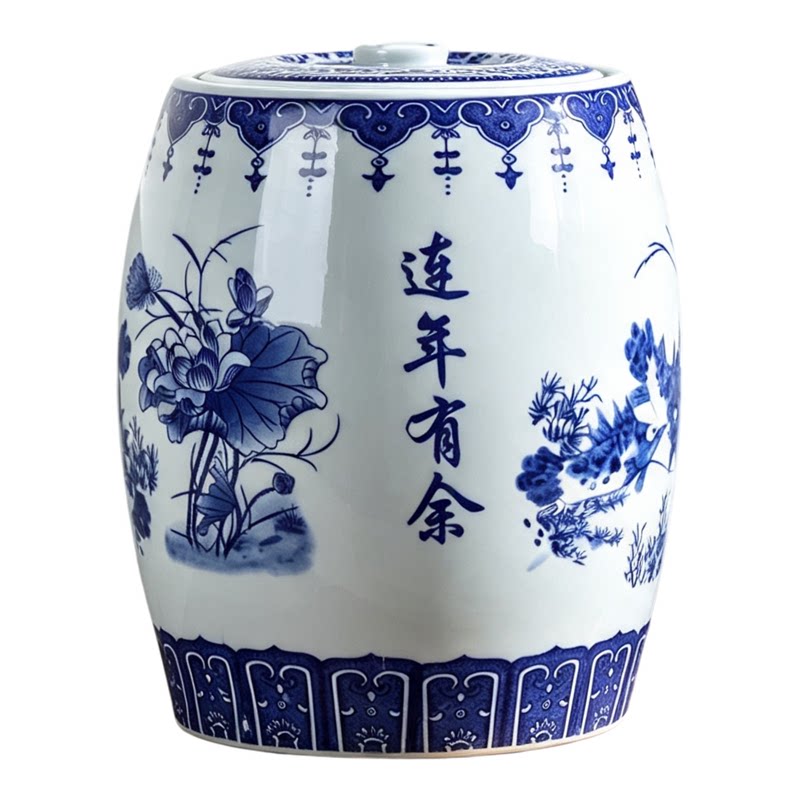 大号陶瓷储存茶密封特大茶饼罐