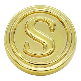 复古风字母S/N/G金属纽扣男女西装套扣针织毛衣大衣外套圆形扣子