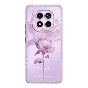 适用红米note14手机壳Redmi新款note保护turbo套13液态硅胶12十pr0的pro+外14后11防摔por女小米tpro水晶玫瑰