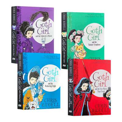 哥特女孩4册英文原版