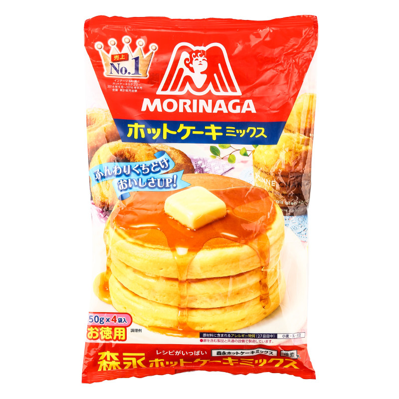 日本原装进口森永松饼粉蛋糕粉