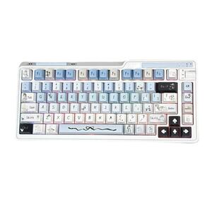 KZZI珂芝K75V2机械键盘无线蓝牙三模有线游戏电竞RGB客制化PBT