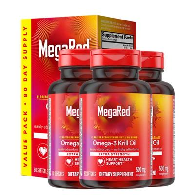 官方正品MegaRed脉拓南极磷虾油