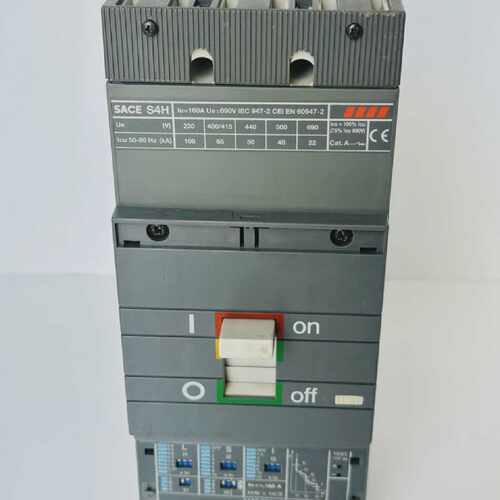 ABB SACE S4 Isomax S 系列 SACE S4H 160 A 模塑外壳断路器 S4H1
