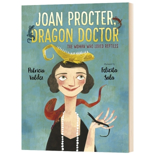 英文原版 Joan Procter, Dragon Doctor 女性开拓者小传 龙医生与科莫多巨蜥 两栖爬行动物学家琼·普罗科特 儿童人文科普读物