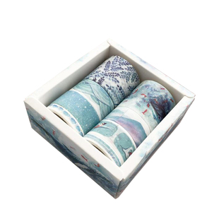 10卷入复古文艺烫金和纸胶带古风中国风整卷口红装饰贴纸手账胶卷