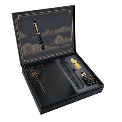 HERO/英雄钢笔官方旗舰店华章5077男士高档商务办公送礼生日成人书写练字墨水笔礼盒新年礼物