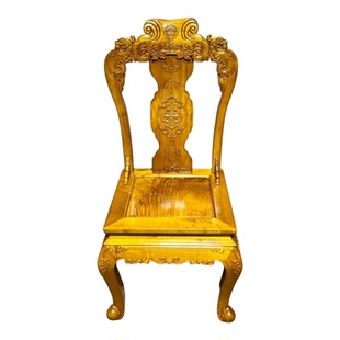 金丝楠木餐桌椅组合四川小叶桢楠实木圆桌家用吃饭桌原木家具定制