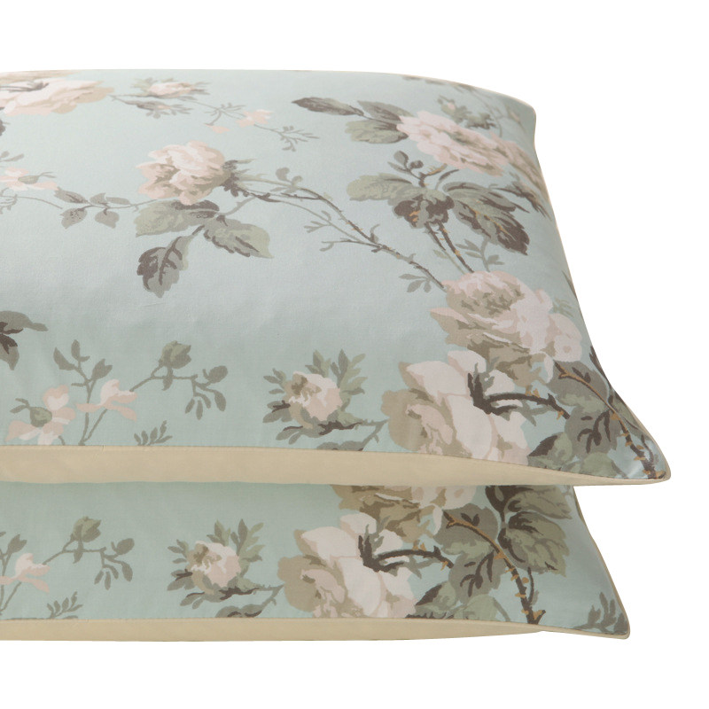 出口60支埃及长绒棉贡缎枕套